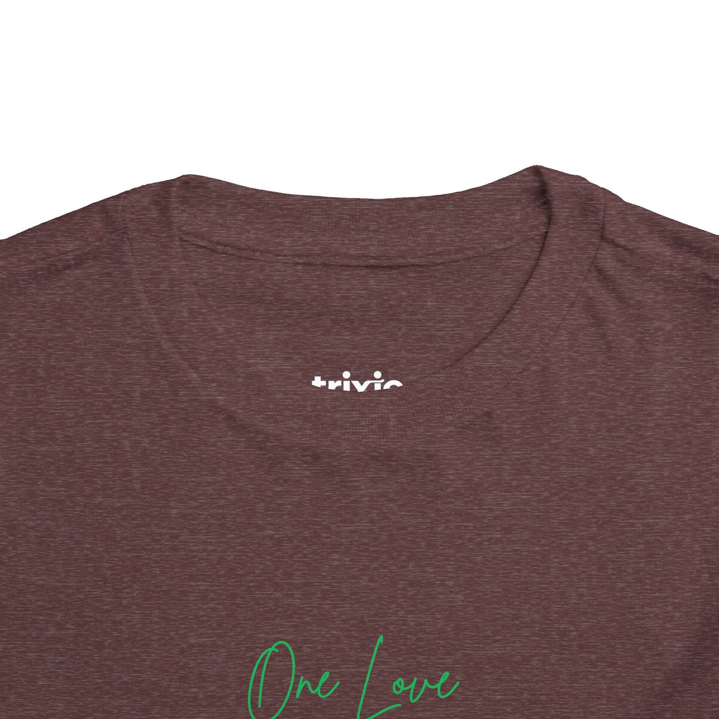 Toddler Tee “One Love One Heart” Kids T-Shirt