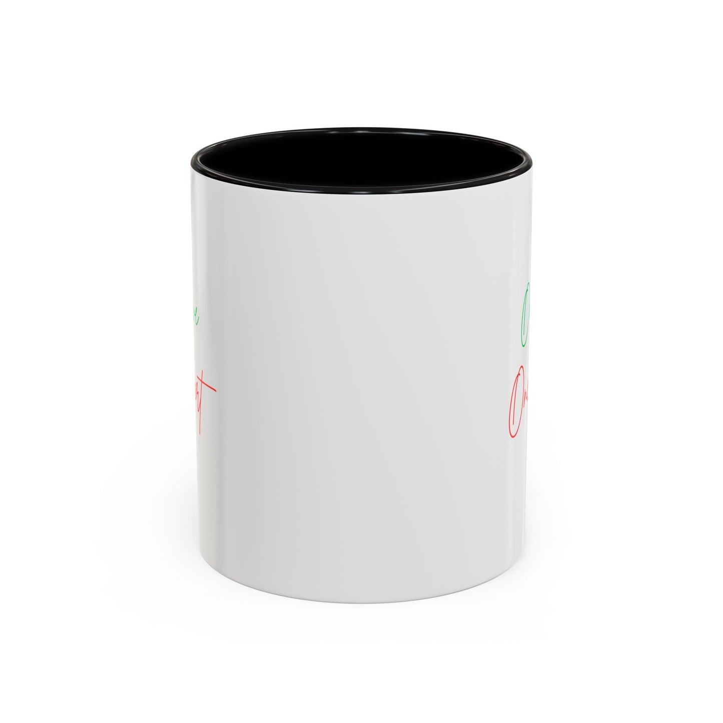 One Love One Heart Accent Coffee Mug — Inspirational Romantic Gift