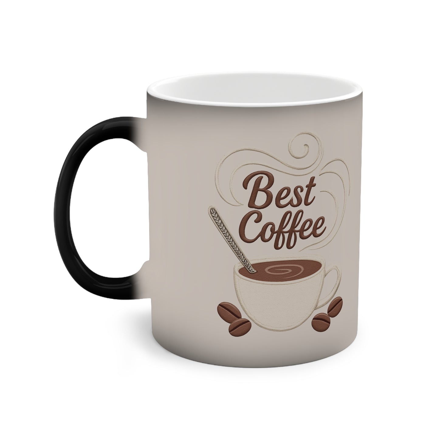 Color-Changing Coffee Mug — “But First, Coffee” 11oz