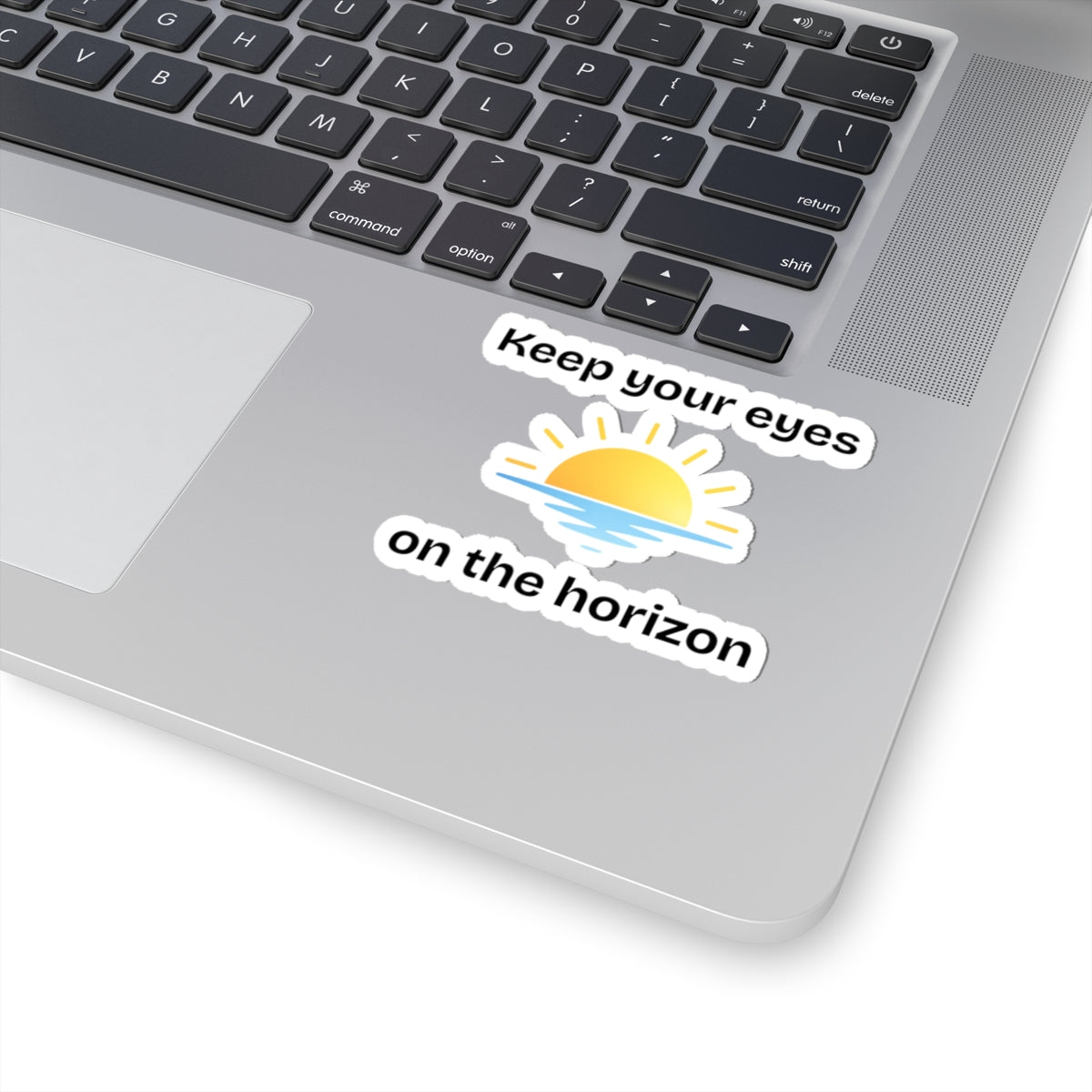 Keep Your Eyes on the Horizon Sticker