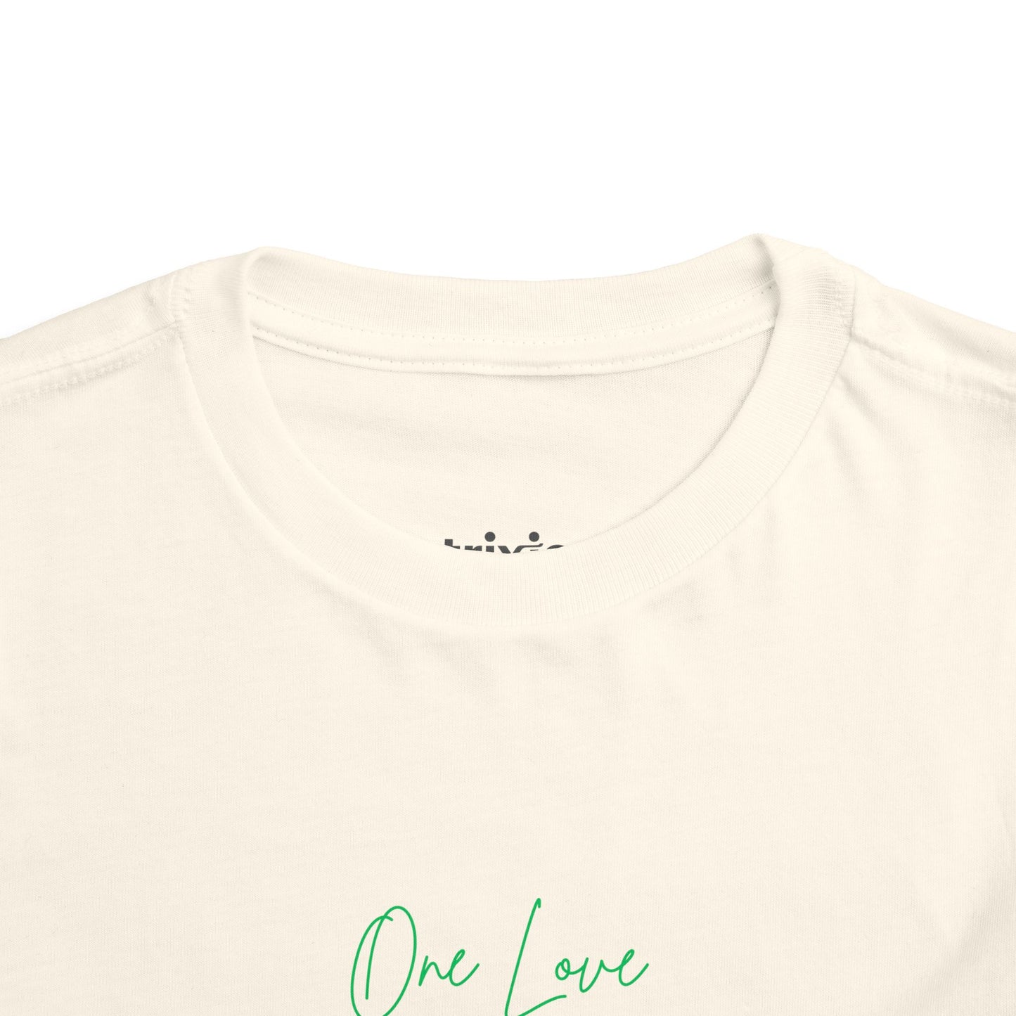 Toddler Tee “One Love One Heart” Kids T-Shirt