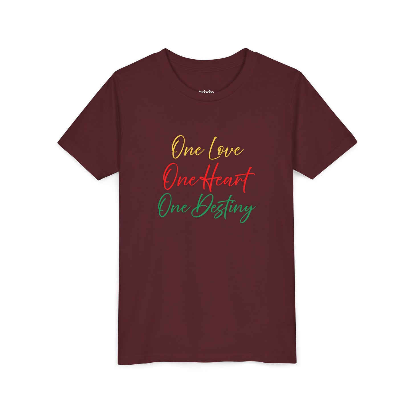Youth Tee — "One Love One Heart One Destiny"