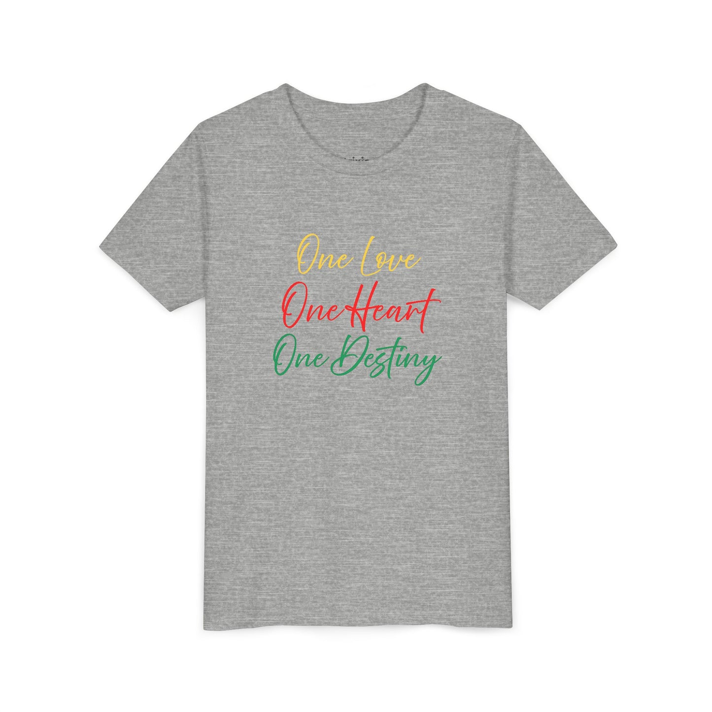 Youth Tee — "One Love One Heart One Destiny"