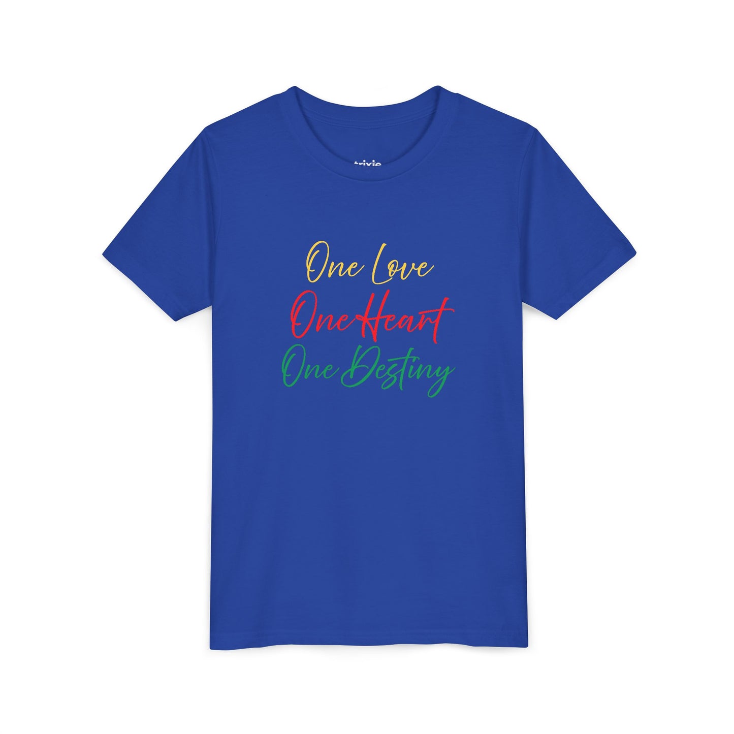 Youth Tee — "One Love One Heart One Destiny"