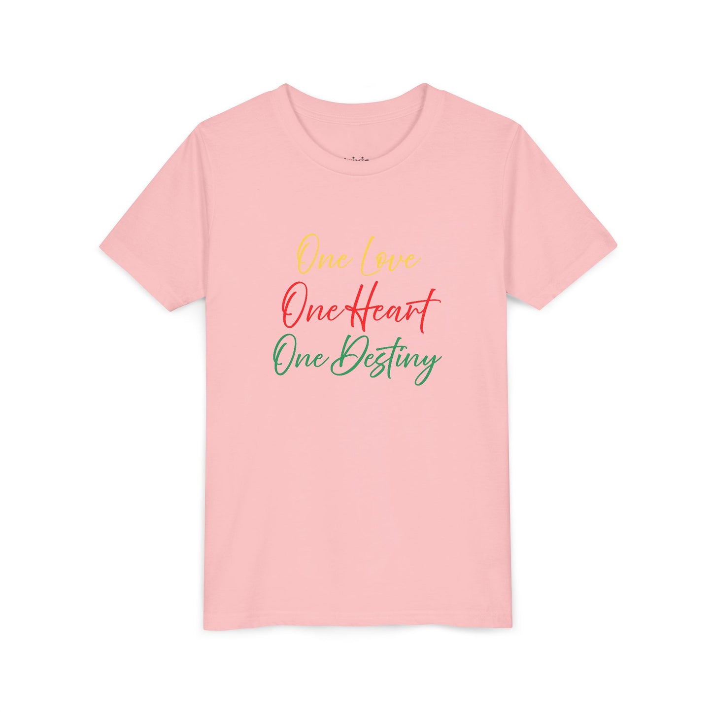 Youth Tee — "One Love One Heart One Destiny"