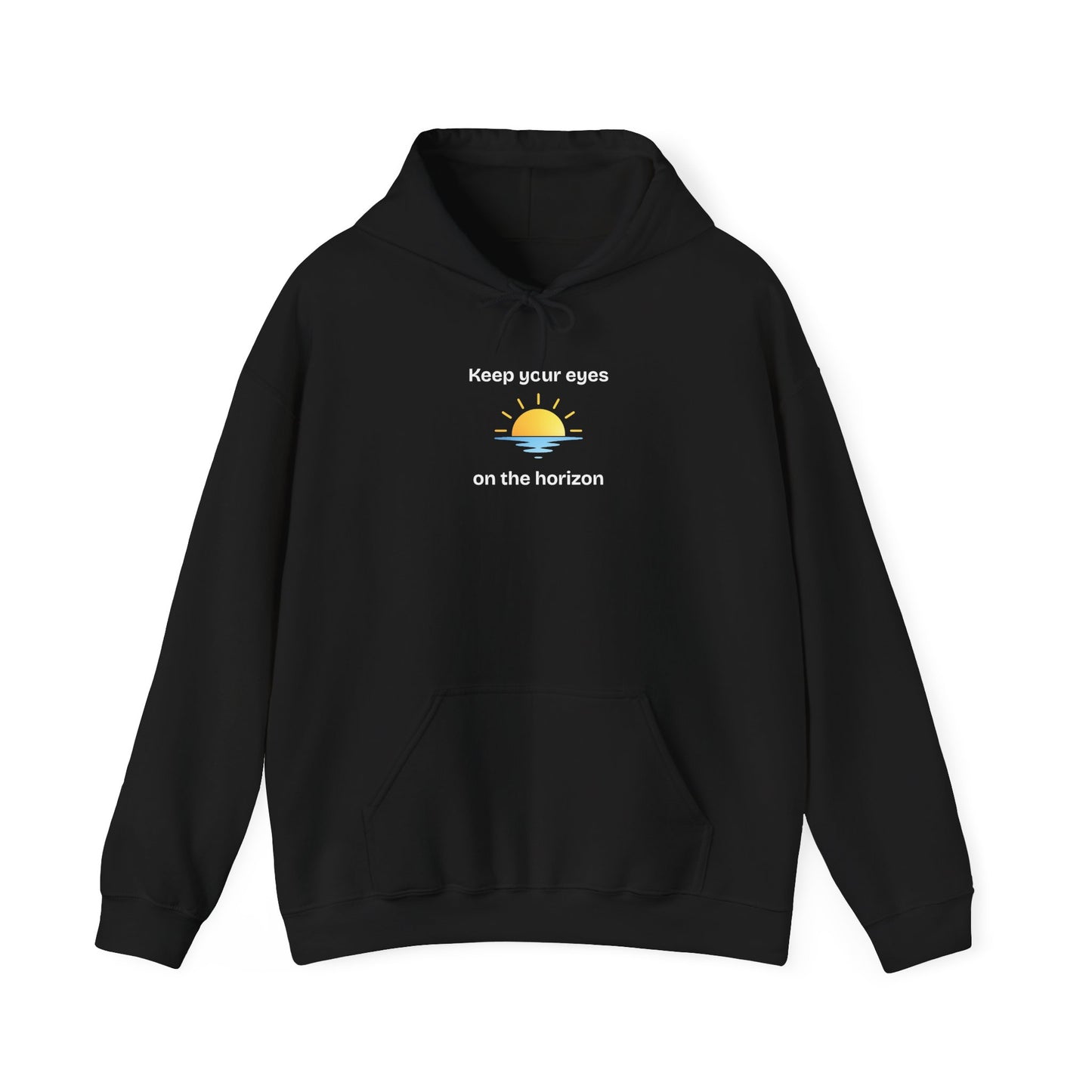 Horizon Sunrise Hoodie – "Keep your eyes on the horizon"