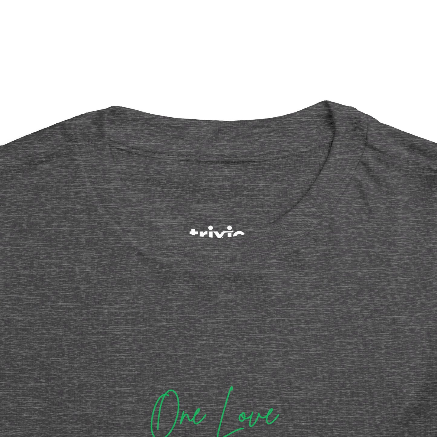 Toddler Tee “One Love One Heart” Kids T-Shirt