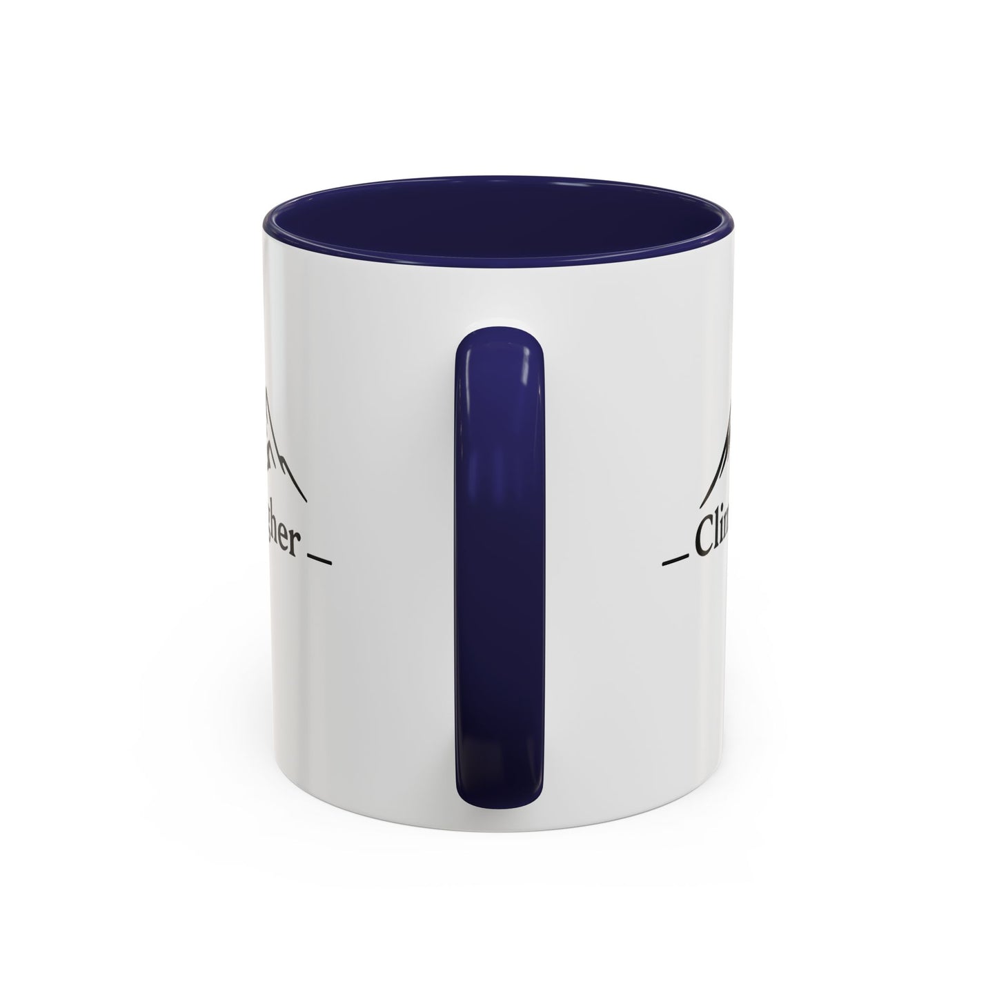 Climb Higher Mountain Coffee Mug — Inspirational Hiking Camper Gift (11/15oz)
