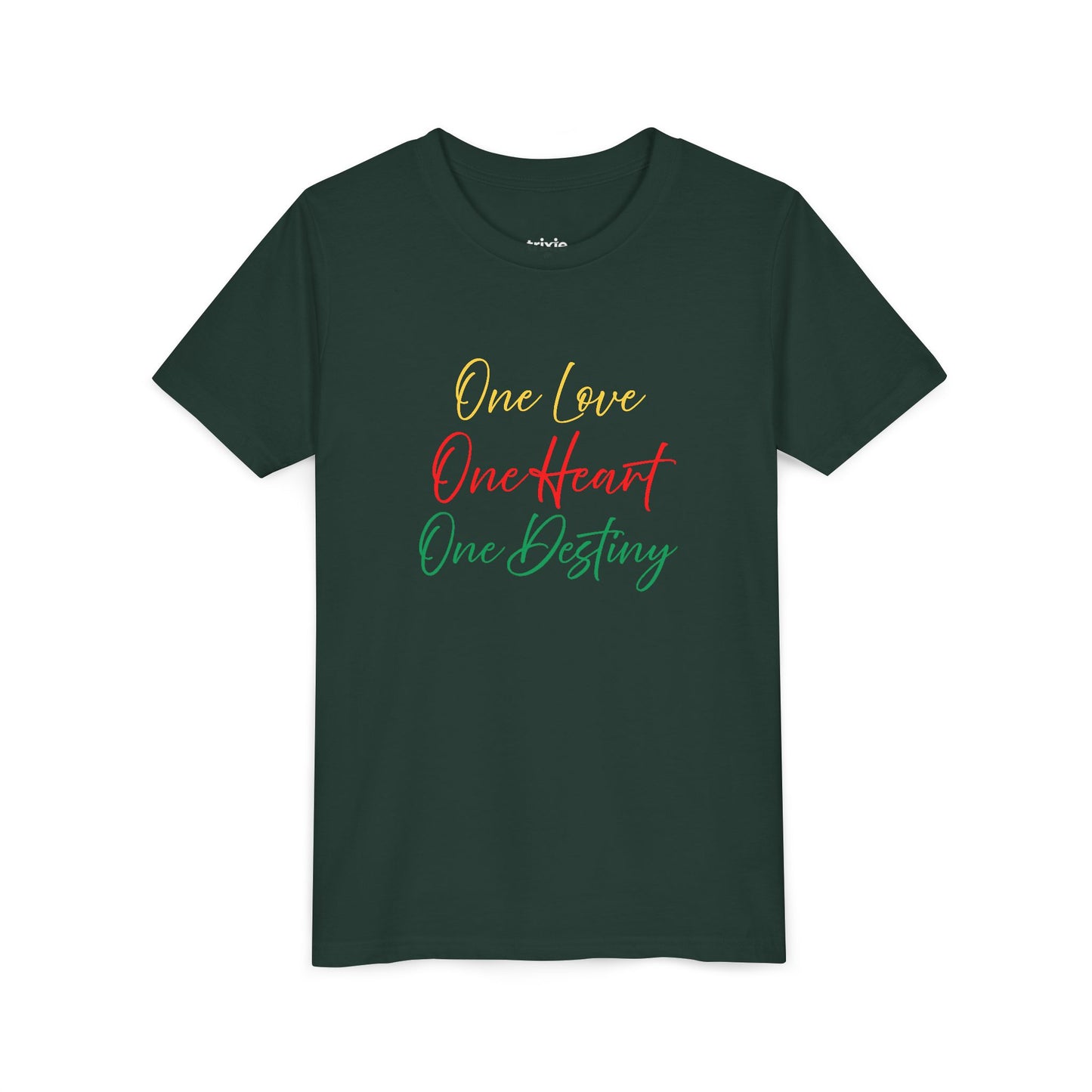 Youth Tee — "One Love One Heart One Destiny"