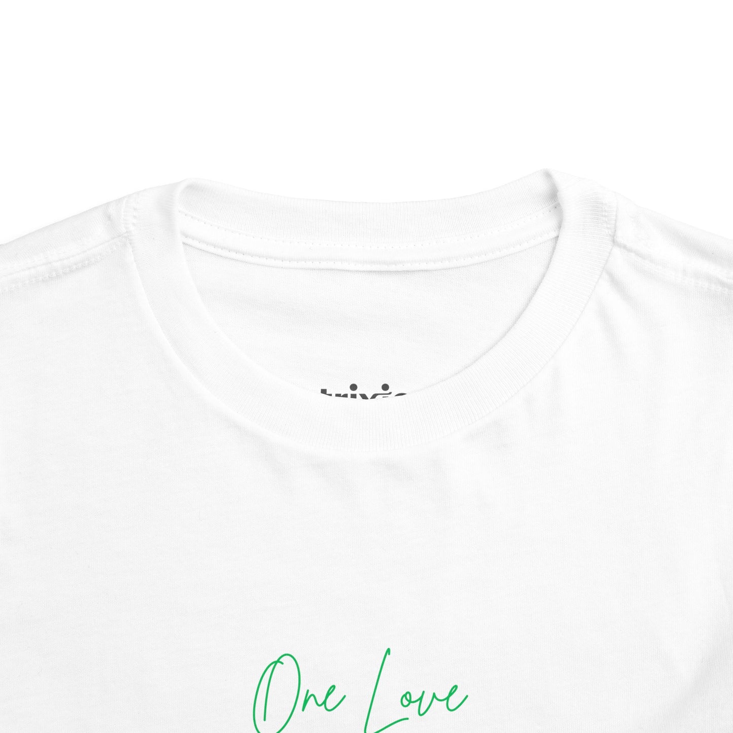 Toddler Tee “One Love One Heart” Kids T-Shirt