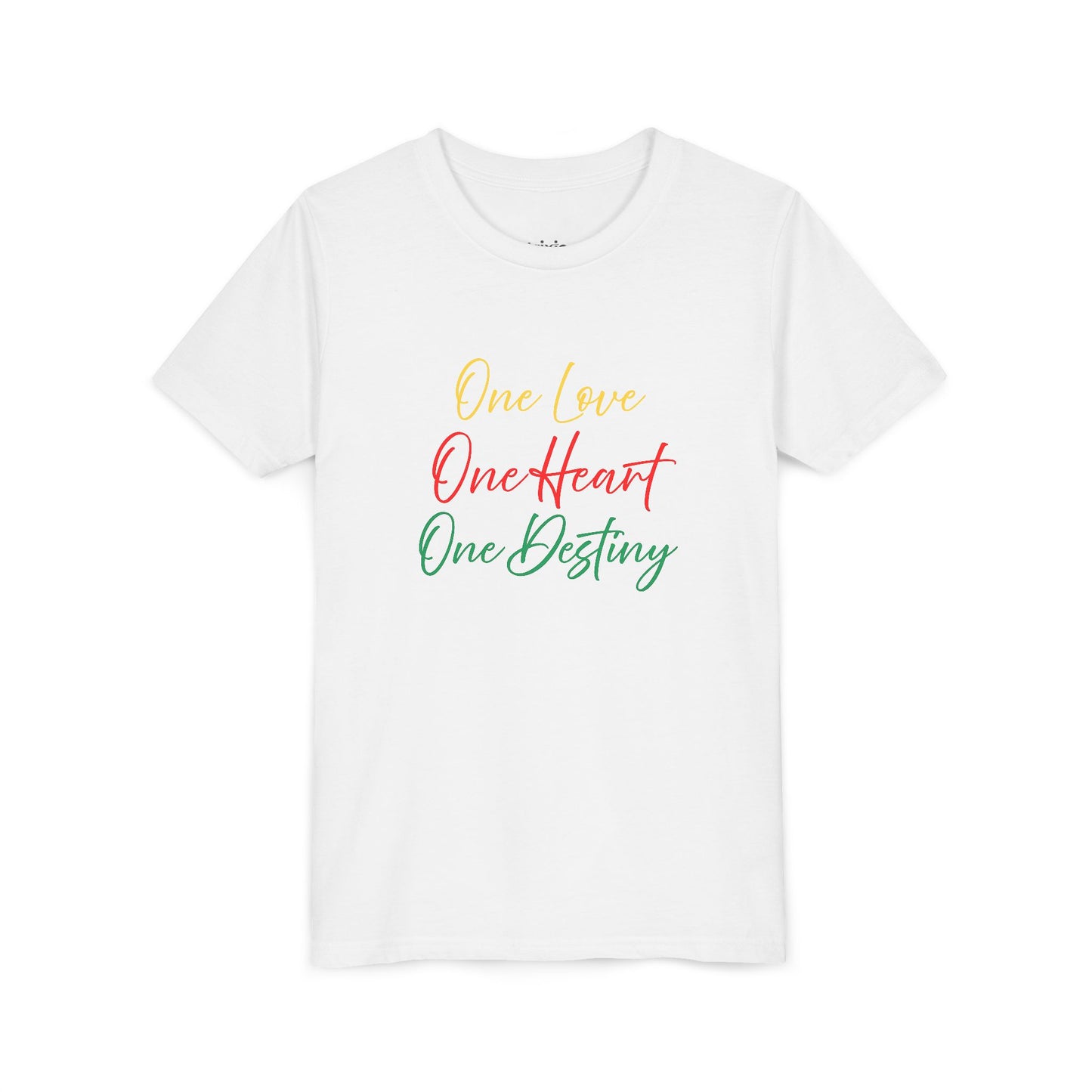 Youth Tee — "One Love One Heart One Destiny"