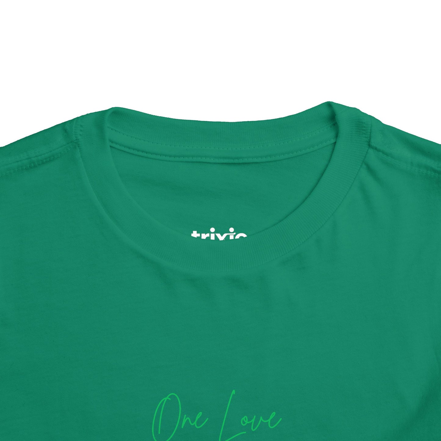 Toddler Tee “One Love One Heart” Kids T-Shirt