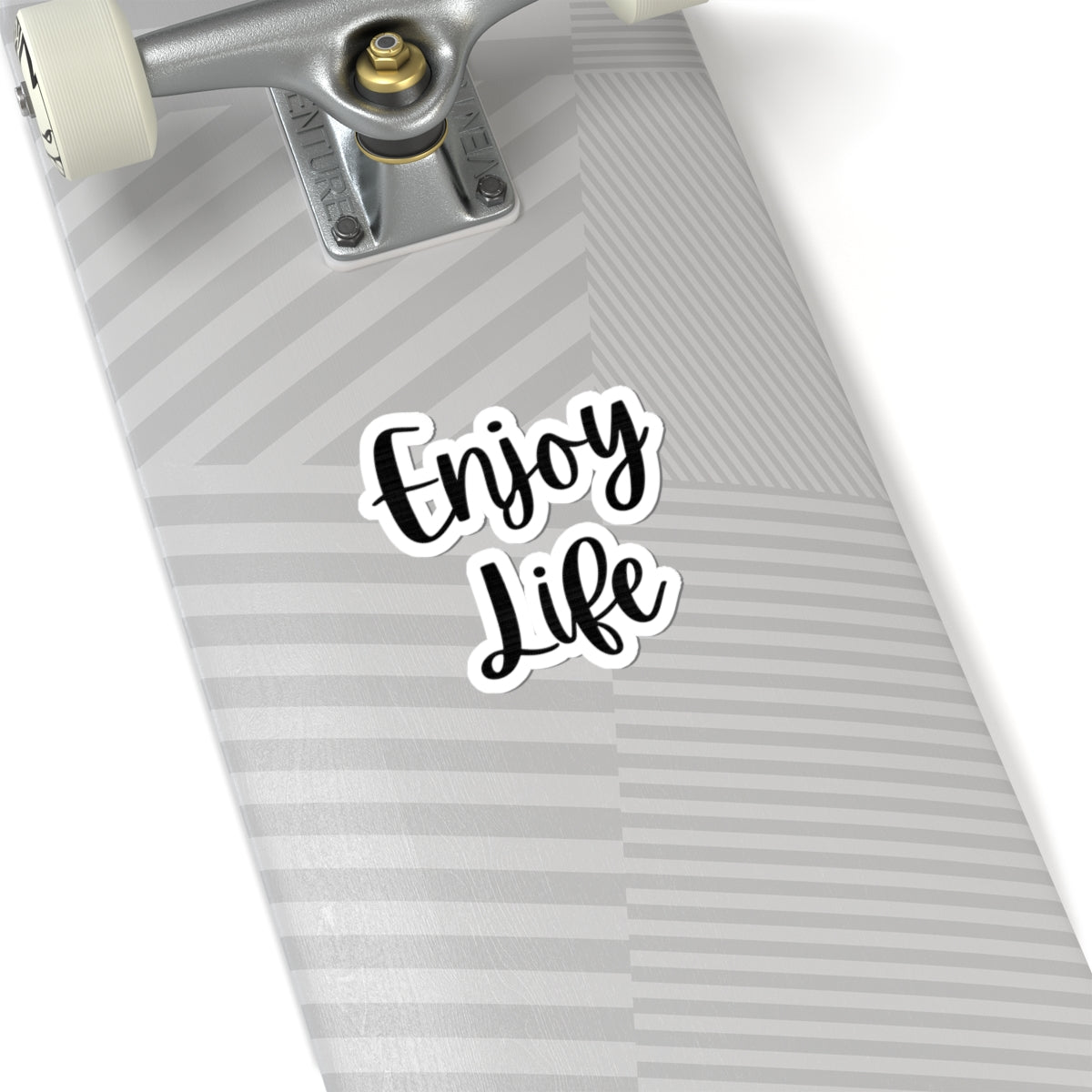 Enjoy Life Sticker - Inspirational Kiss-Cut Vinyl Decal for Laptops, Water Bottles & Journals