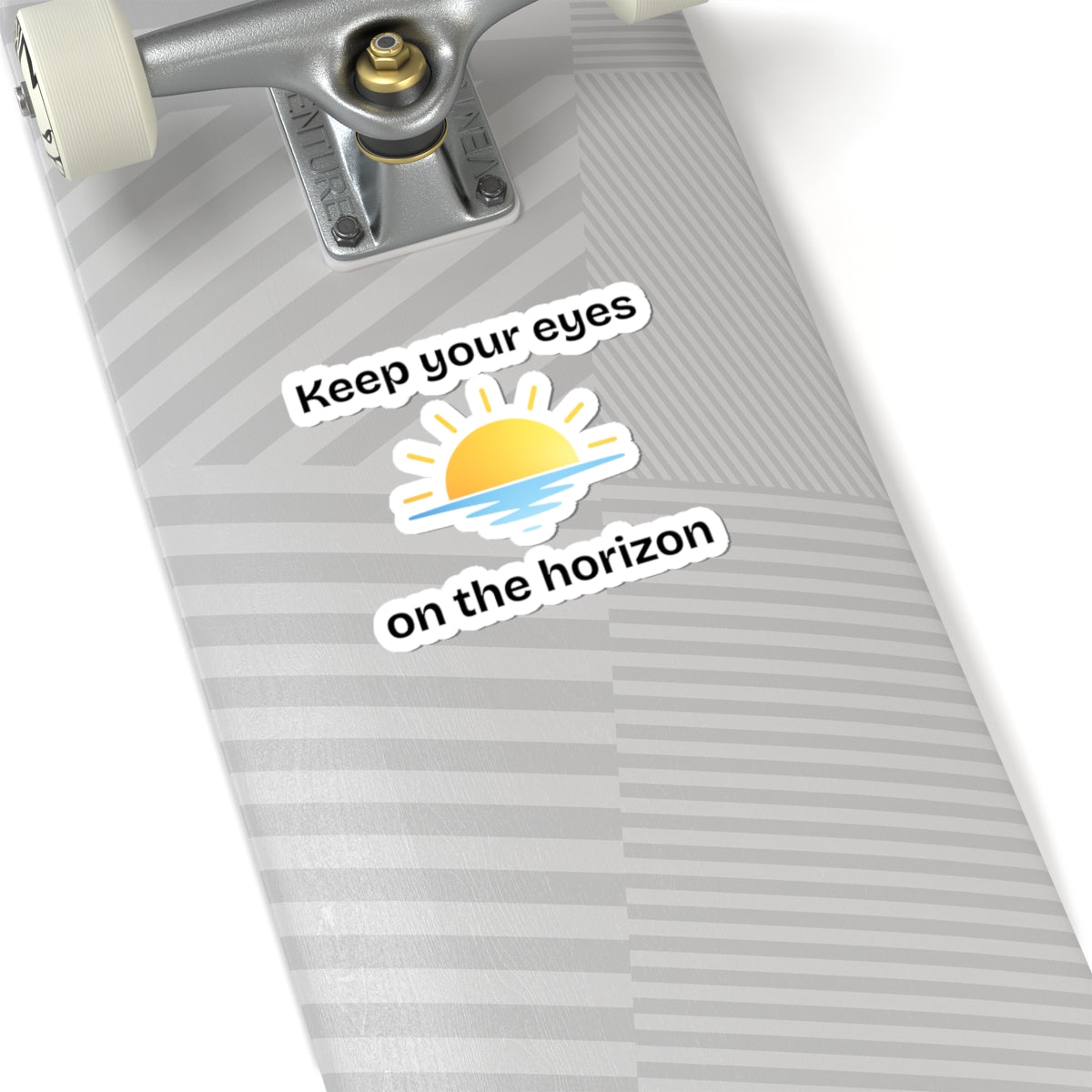 Keep Your Eyes on the Horizon Sticker