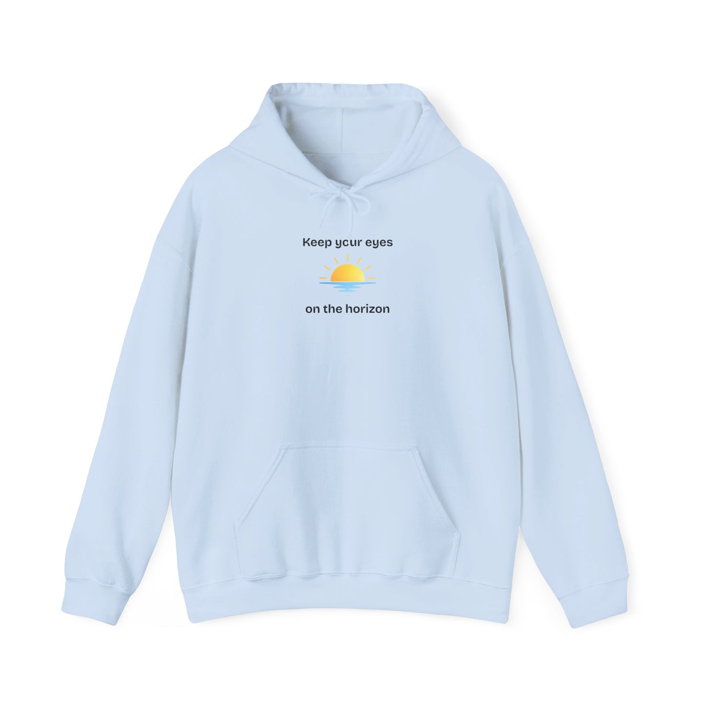 Horizon Sunrise Hoodie – "Keep your eyes on the horizon"
