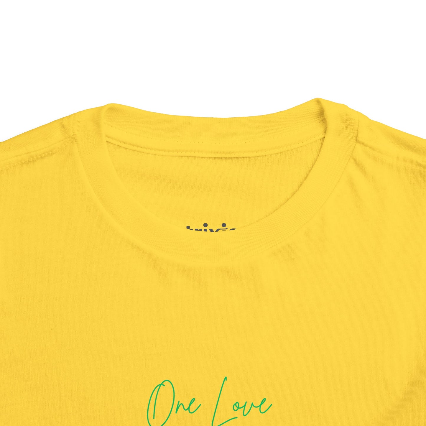 Toddler Tee “One Love One Heart” Kids T-Shirt
