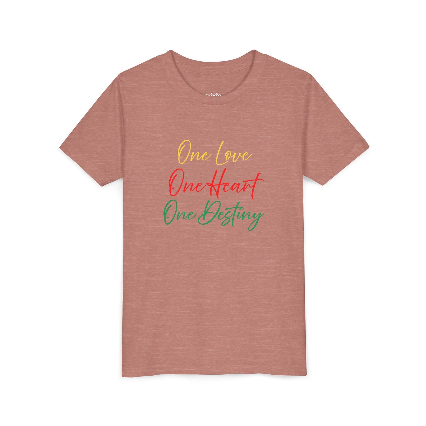 Youth Tee — "One Love One Heart One Destiny"