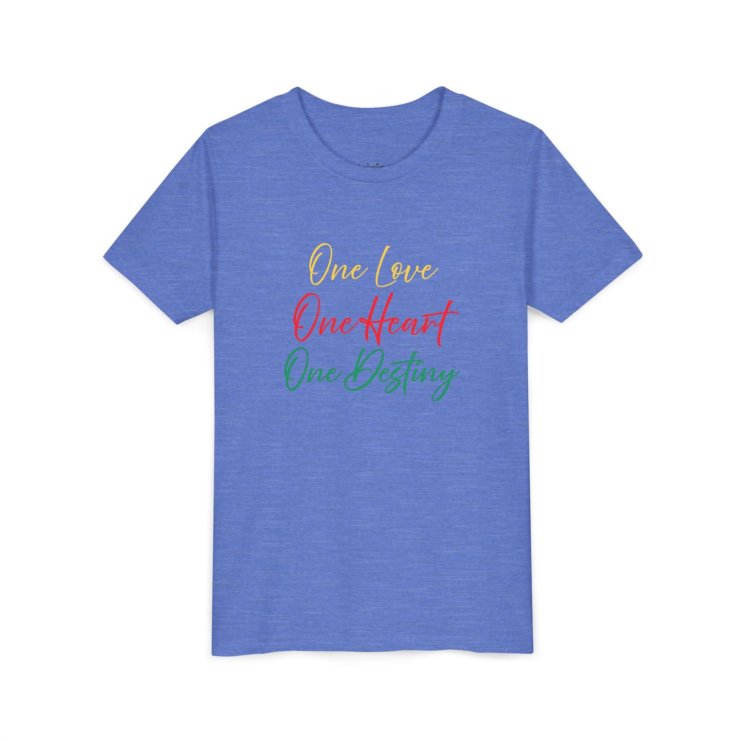 Youth Tee — "One Love One Heart One Destiny"