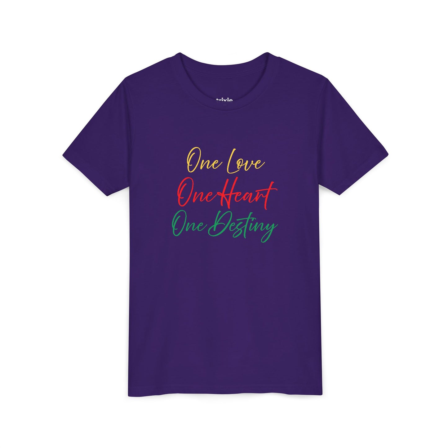 Youth Tee — "One Love One Heart One Destiny"