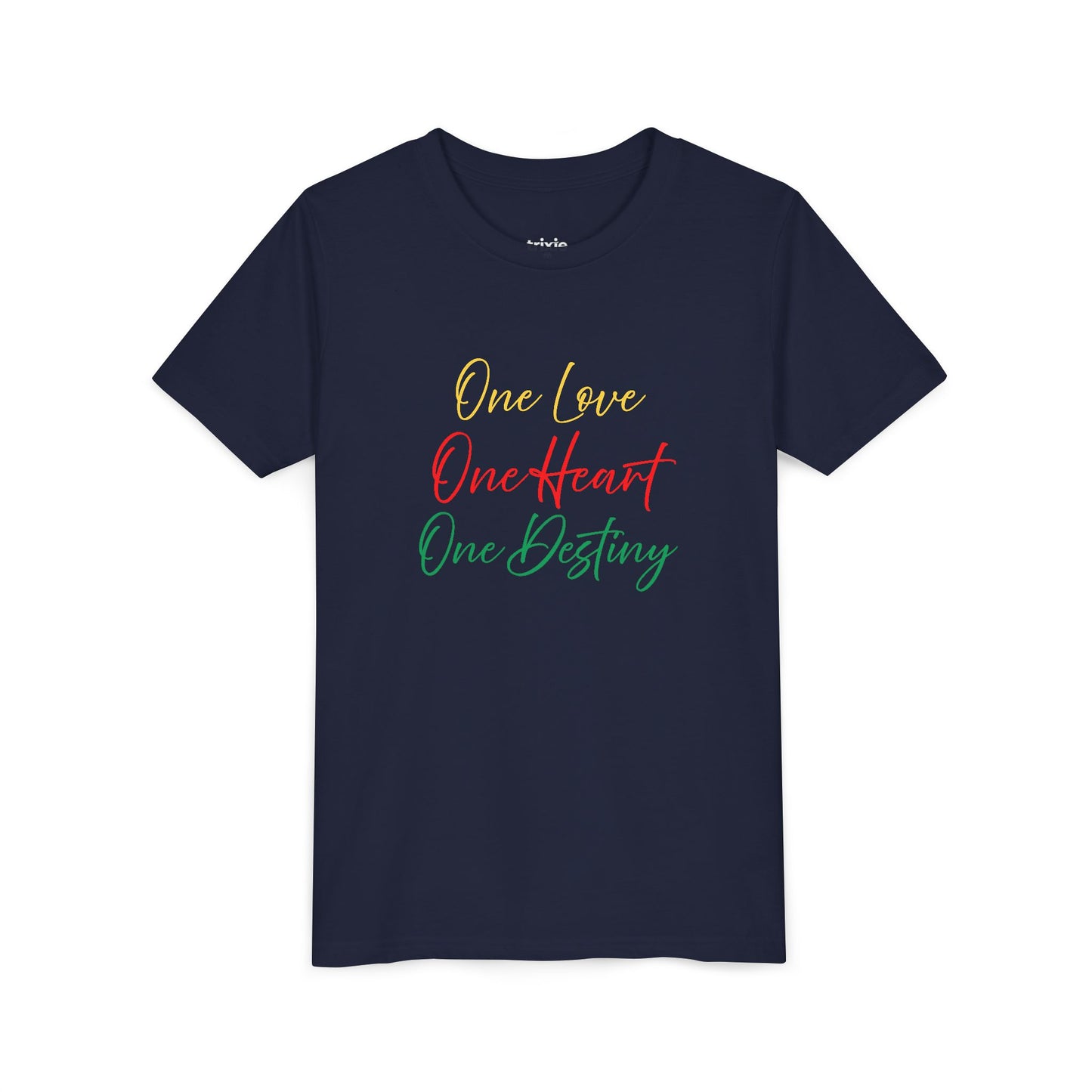 Youth Tee — "One Love One Heart One Destiny"