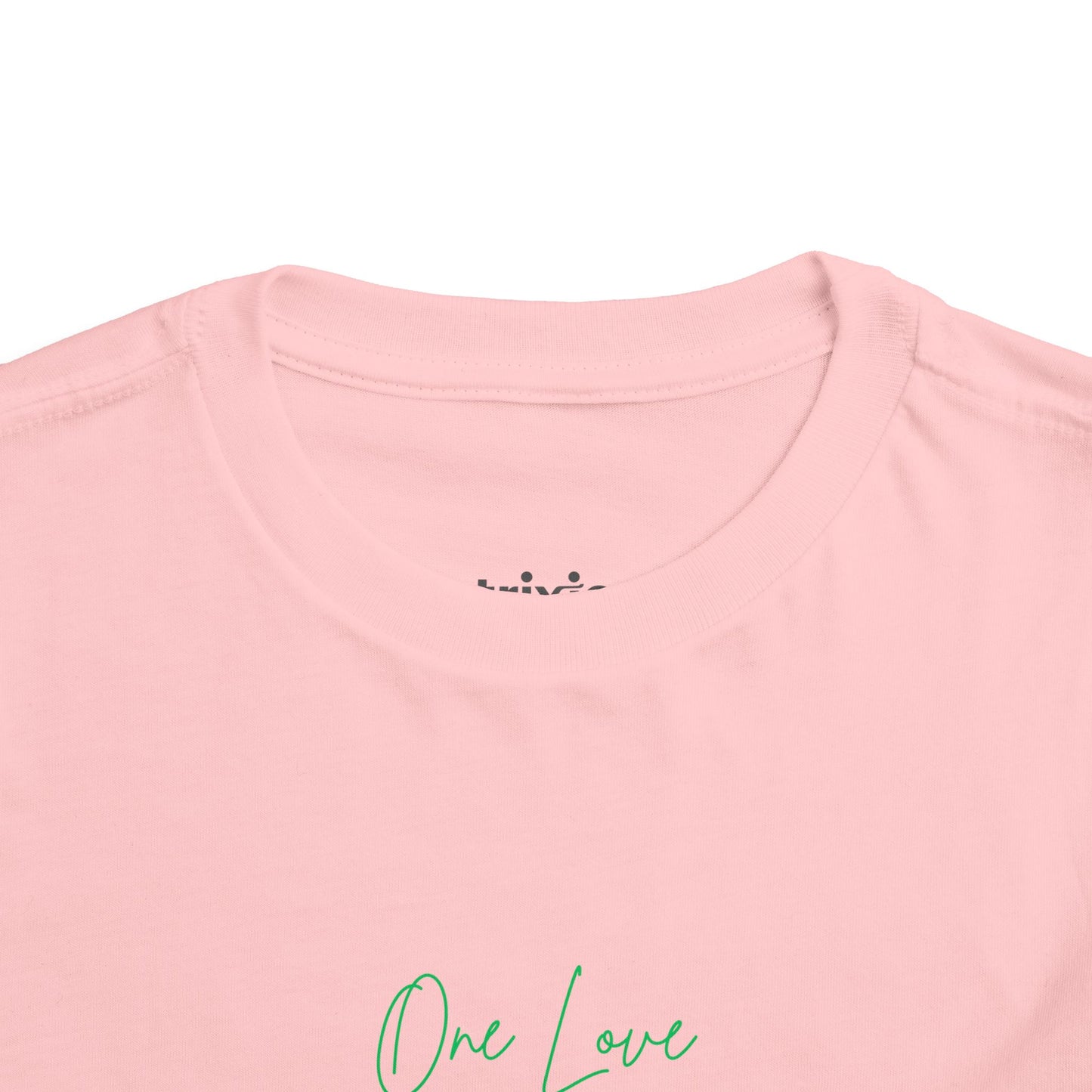 Toddler Tee “One Love One Heart” Kids T-Shirt